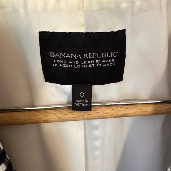 Vintage banana republic blazer size 0 (fits like a 2) - Picture 3 of 5
